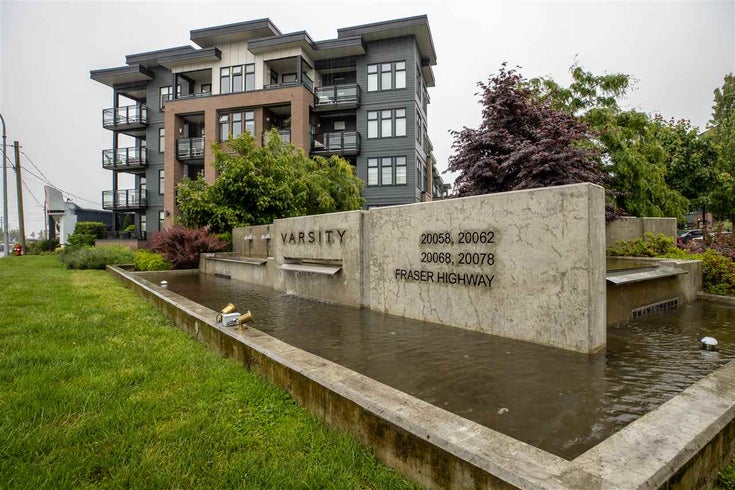 106 20078 FRASER HIGHWAY - Langley City Apartment/Condo for sale, 1 Bedroom (R2464135)