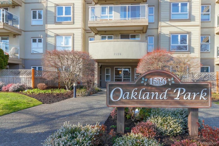 202 1536 Hillside Ave - Vi Oaklands Condo Apartment for sale, 1 Bedroom (406590)