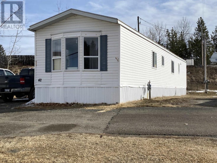 42 5506 PARK DRIVE - 103 Mile House Manufactured Home/Mobile for sale, 2 Bedrooms (R2764424)