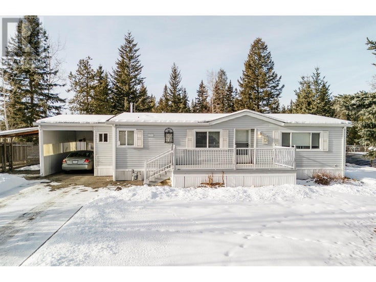 6470 MERCER ROAD - 100 Mile House Manufactured Home/Mobile for Sale, 2 Bedrooms (R2963637)