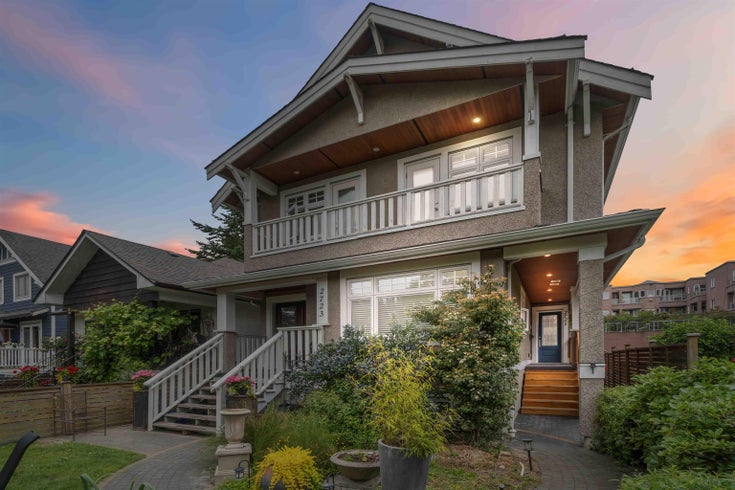 2721 W 5th Avenue - Kitsilano Half Duplex for Sale, 3 Bedrooms (R3045654)