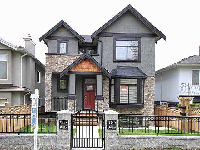 3446 Napier Street - Renfrew VE House/Single Family, 4 Bedrooms (V1060665)