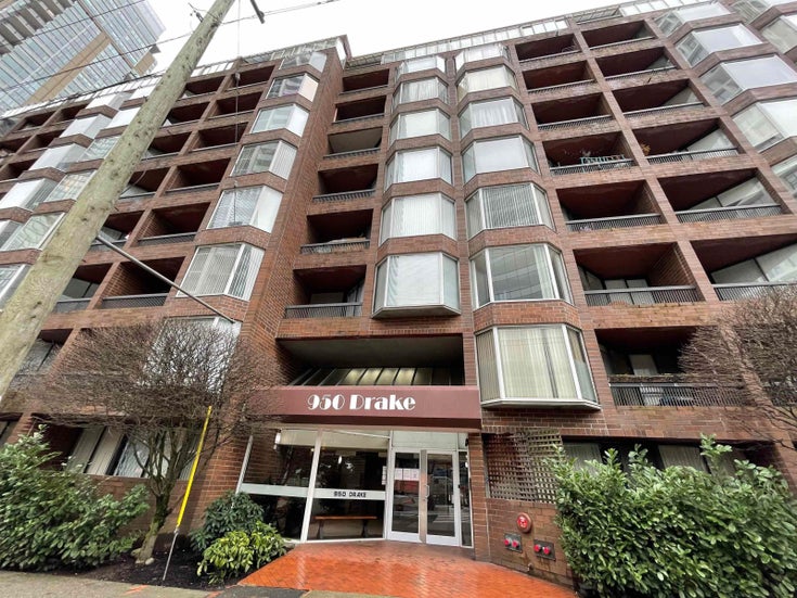 608 950 DRAKE STREET - Downtown VW Apartment/Condo for sale(R2660666)
