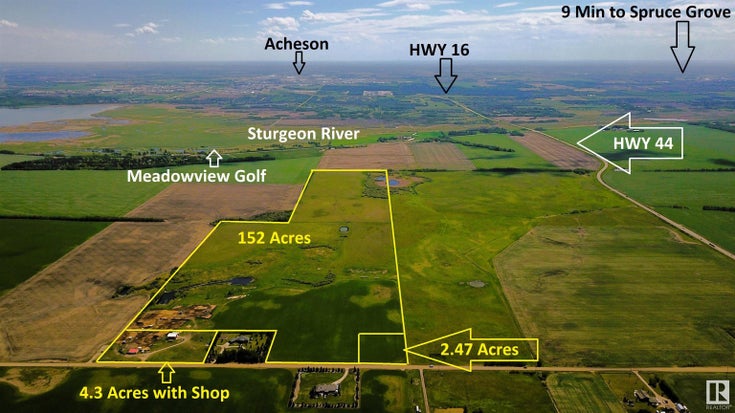 26415 TWP RD 540 - rural-sturgeon-county Vacant Lot/Land for Sale(E4445251)