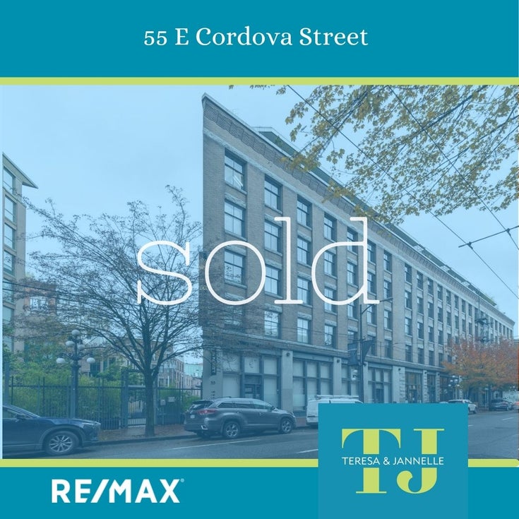 503- 55 E Cordova Street - Downtown VW LOFTS for sale