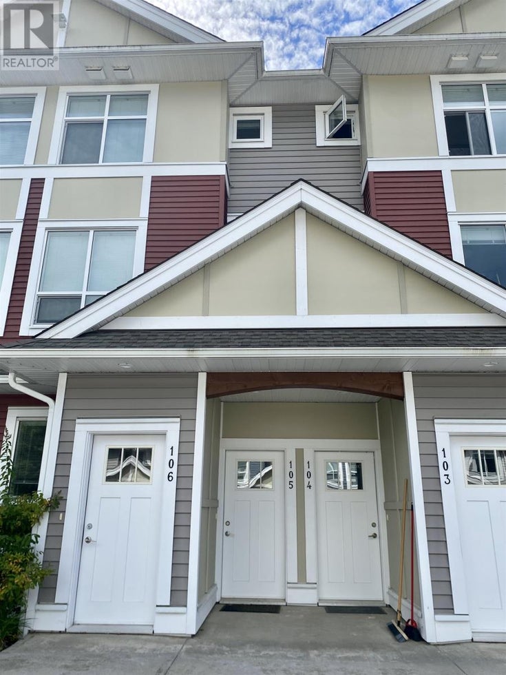 105 110 BAXTER AVENUE - Kitimat Row / Townhouse for sale, 2 Bedrooms (R2720252)