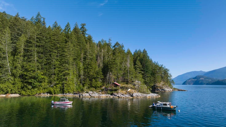 BLK A&B SECHELT INLET/HALFWAY ISLAND - Pender Harbour Egmont Vacant Land for Sale(R2900130)