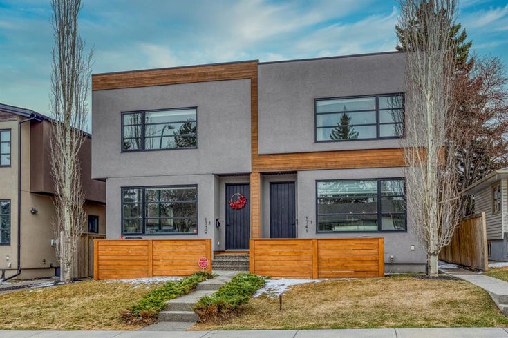 1, 1741 36 Avenue SW - Altadore Row/Townhouse, 3 Bedrooms (A1097530)