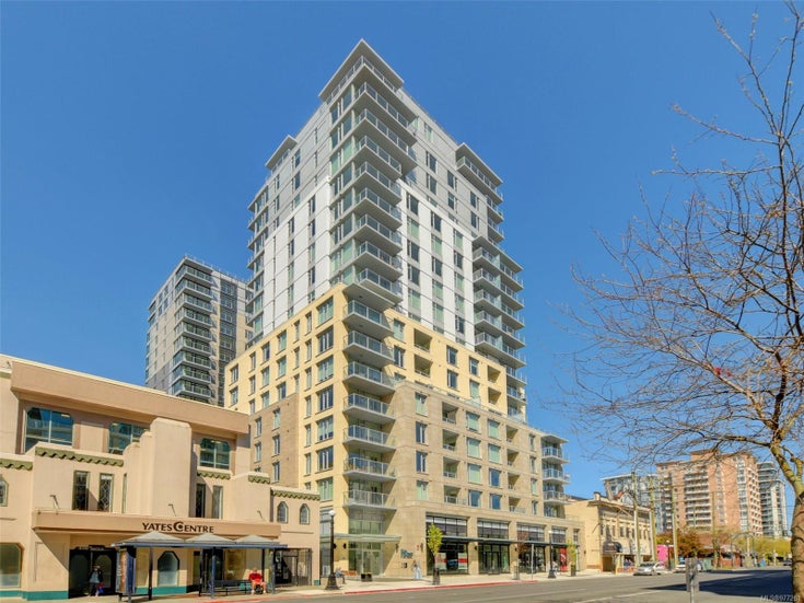 904 848 Yates St - Vi Downtown Condo Apartment for Sale, 1 Bedroom (977261)