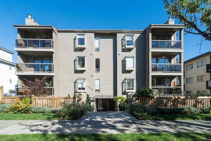 102 1875 W 8TH AVENUE - Kitsilano Apartment/Condo, 1 Bedroom (R2112220)