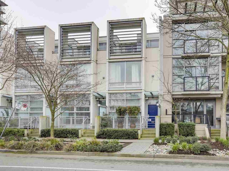 360 W 1ST AVENUE - False Creek Townhouse, 3 Bedrooms (R2367121)