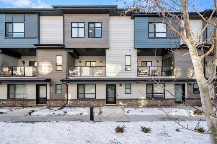 106, 42 Cranbrook Gardens SE - Cranston Row/Townhouse for Sale, 3 Bedrooms (A2226766)