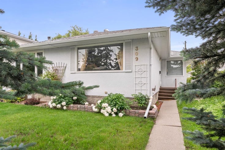 309 37 Street SW - Spruce Cliff Semi Detached (Half Duplex) for sale, 2 Bedrooms (A1237125)