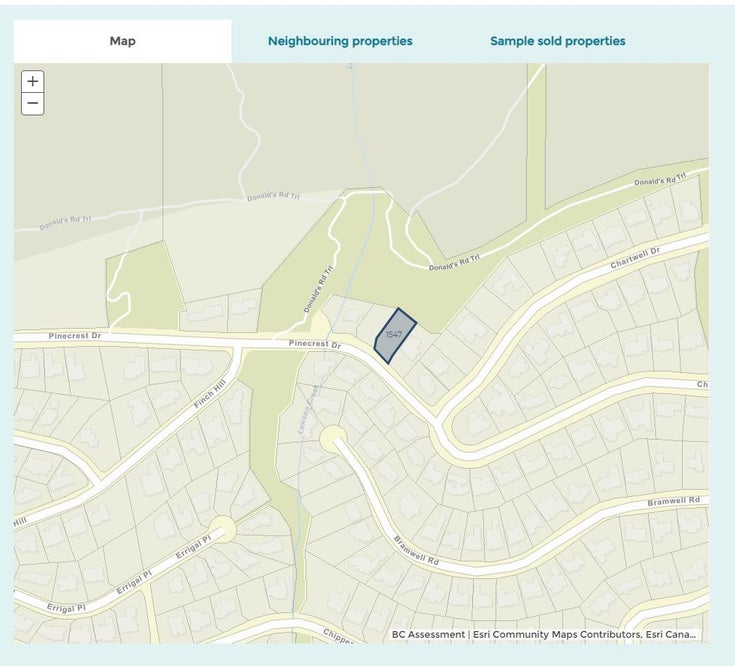 1547 PINECREST DRIVE - Canterbury WV Vacant Land for sale(R2913572)