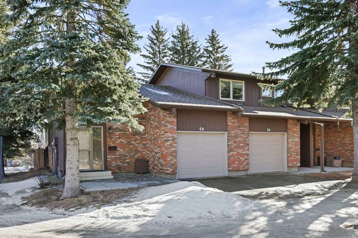 60, 2323 Oakmoor Drive SW - Palliser Row/Townhouse, 2 Bedrooms (A2197982)