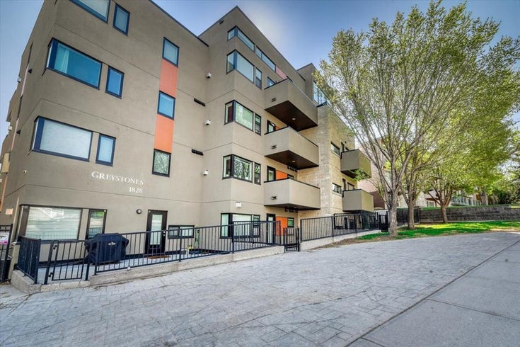 202, 1828 14 Street SW - Lower Mount Royal Apartment, 1 Bedroom (A2105032)