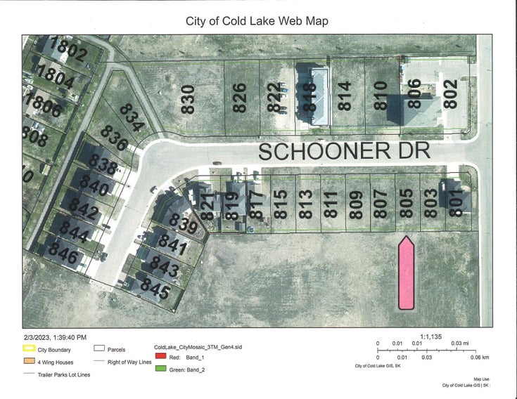 805 Schooner DR - Cold Lake North Vacant Lot/Land for sale(E4374465)