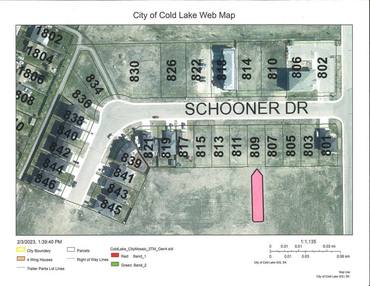 809 Schooner DR - Cold Lake North Vacant Lot/Land for sale(E4374470)