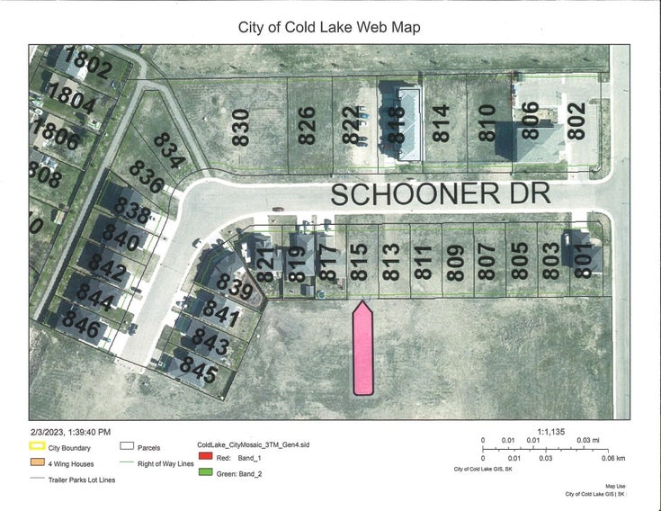 815 Schooner DR - Cold Lake North Vacant Lot/Land for sale(E4374473)