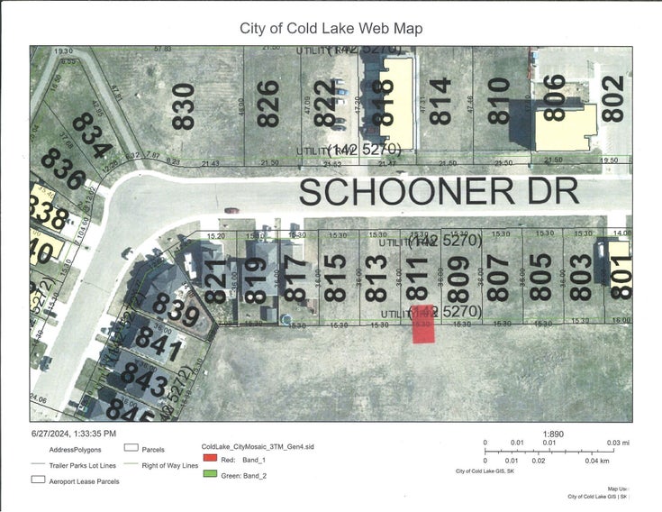 811 Schooner DR - Cold Lake North Vacant Lot/Land for sale(E4394693)