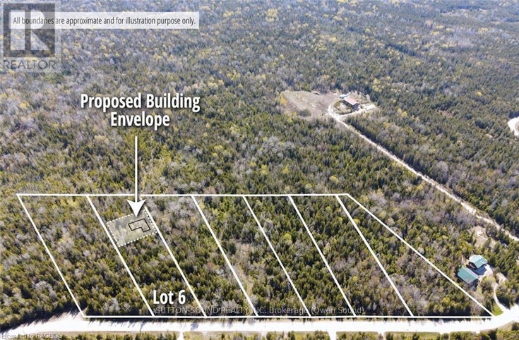 LOT 6 SUNSET DRIVE - South Bruce Peninsula for Sale(X10850625)