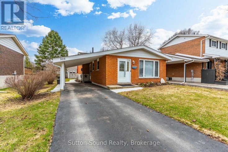 525 1ST STREET W - Owen Sound House for Sale, 3 Bedrooms (X12071010)