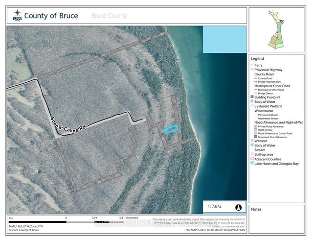 PT LT 9 Con 14 Ebr Pt 7 (3r1116) Concession - Northern Bruce Peninsula Vacant Land for Sale(X12121911)