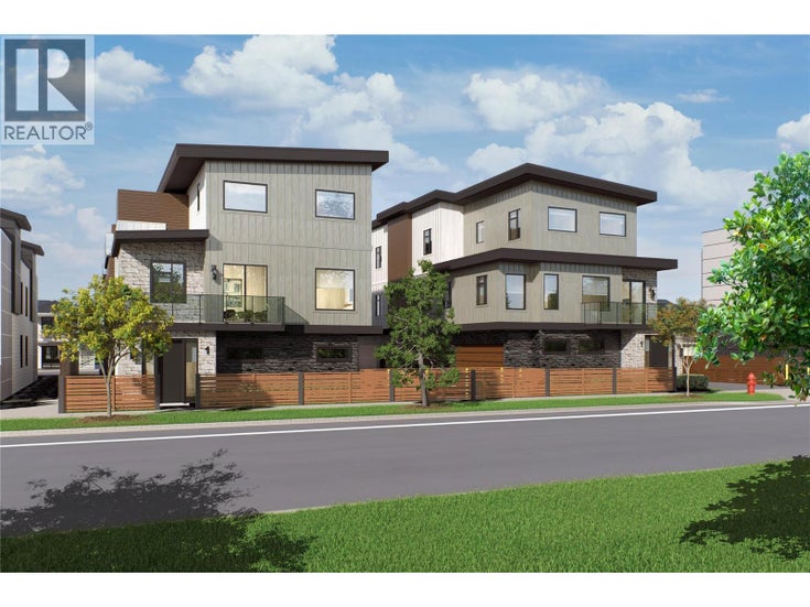 735 Morrison Avenue Unit# 1 - Kelowna Row / Townhouse for Sale, 3 Bedrooms (10375300)