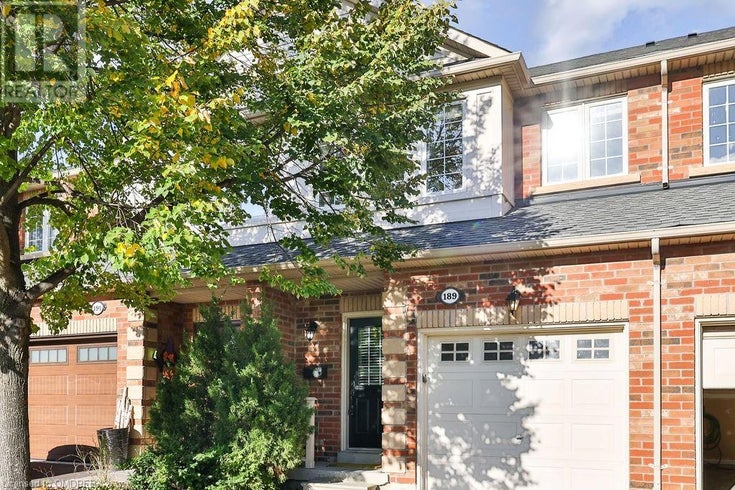 189 MARGARET Drive - Oakville Row / Townhouse, 3 Bedrooms (40034906)