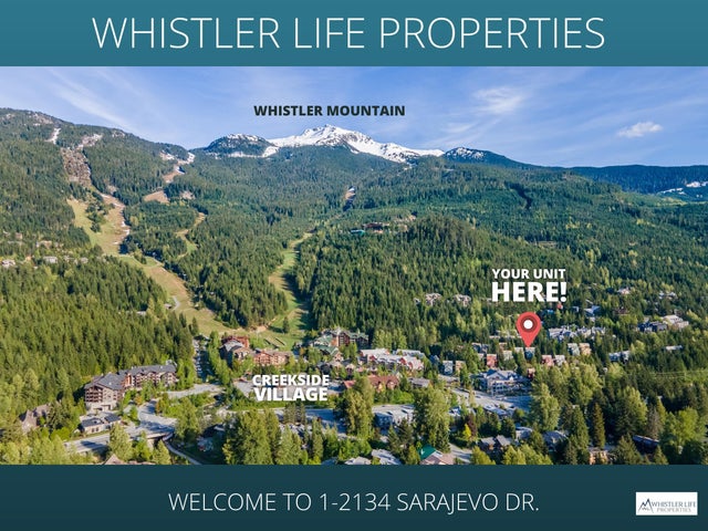 1 - 2134 Sarajevo Drive - Whistler Creek Apartment/Condo for Sale, 1 Bedroom (R2996812)