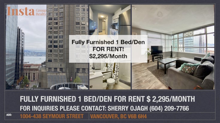 438 Seymour Street  - Downtown VW Apartment/Condo for sale, 1 Bedroom 