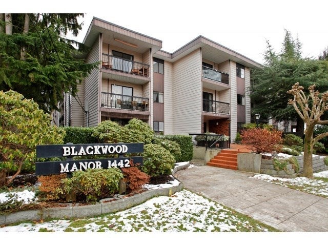102 1442 BLACKWOOD STREET - White Rock Apartment/Condo for sale, 1 Bedroom (R2021763)