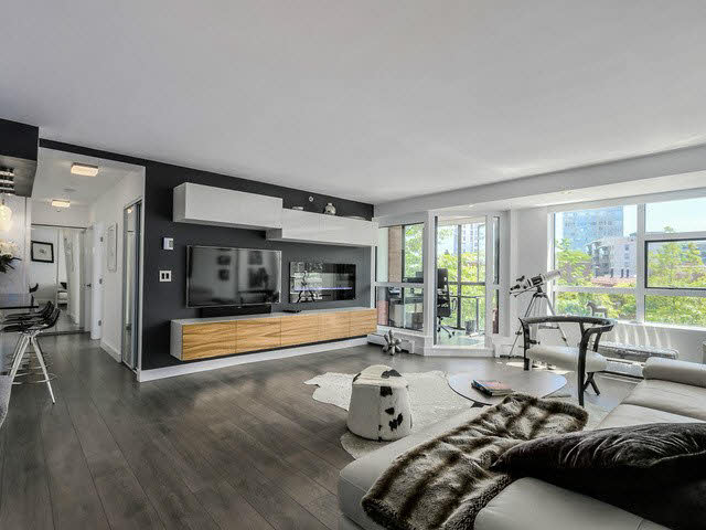 203 212 Davie Street - Yaletown Apartment/Condo, 2 Bedrooms (V1132642)