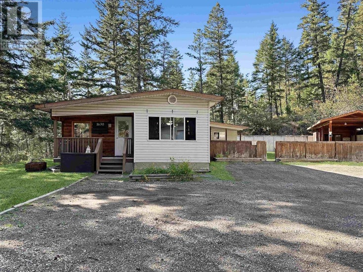 1630 168 MILE ROAD - Williams Lake Manufactured Home/Mobile for sale, 3 Bedrooms (R2927839)