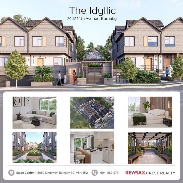 307 7447 14TH AVENUE - Edmonds BE Townhouse, 2 Bedrooms (R2953437)