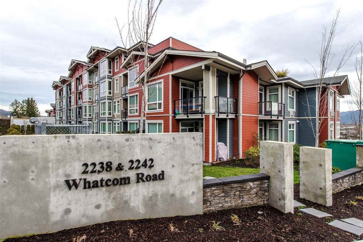 109 2242 Whatcom Road - Abbotsford East Apartment/Condo for sale, 2 Bedrooms (R2334189)