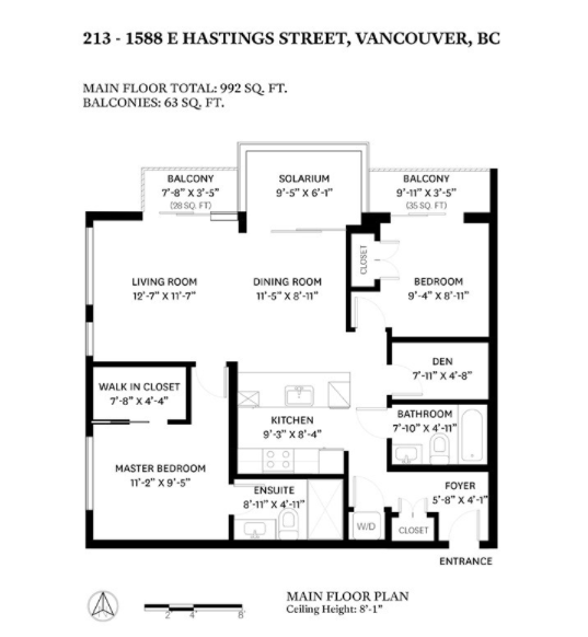 213 1588 E HASTINGS STREET - Hastings Apartment/Condo for sale, 2 Bedrooms (Presale)