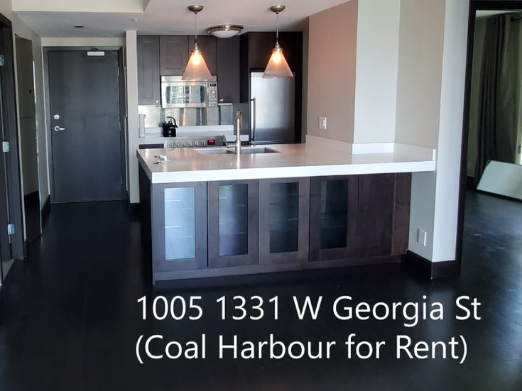 1005 1331 W Georgia St  - Coal Harbour Apartment/Condo for sale, 1 Bedroom (R2600651)