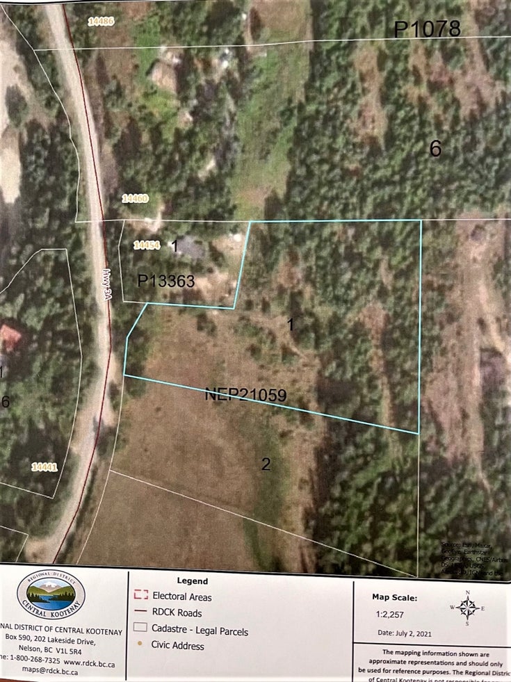Lot 1, Highway 3A, Crawford Bay - Crawford Bay Vacant Land for sale(2459875)
