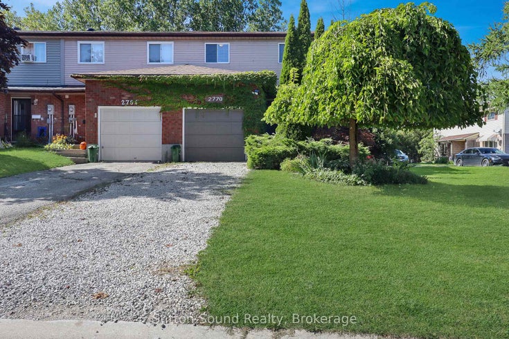 2770 4th Avenue W - Owen Sound Att/Row/Townhouse for Sale, 3 + 1 Bedrooms (X12411364)