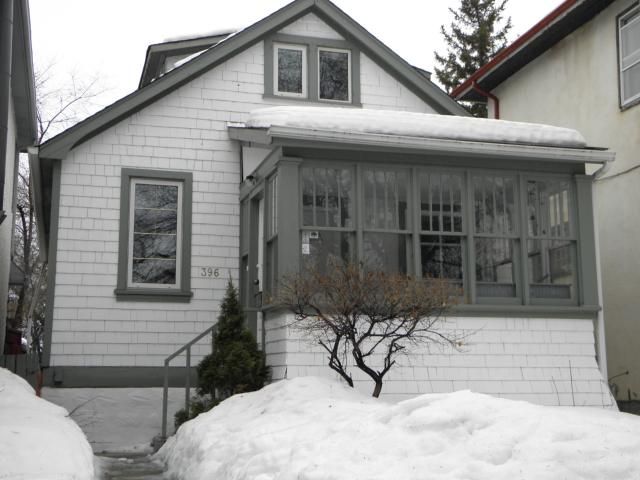  396 Rosedale Avenue  - Winnipeg HOUSE for sale, 3 Bedrooms (1104567)