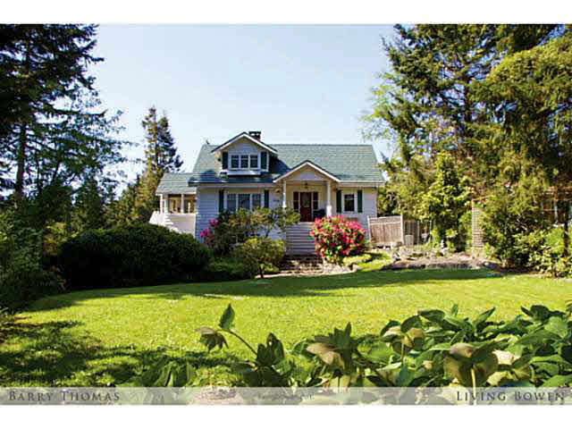 1518 Whitesails Drive - Bowen Island House/Single Family for sale, 5 Bedrooms (V1123414)
