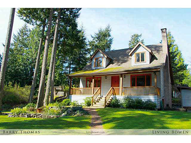 1253 Eagles Nest Road - Bowen Island House/Single Family for sale, 4 Bedrooms (V1060088)