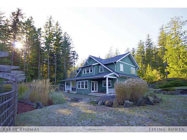 321 Salal Road - Bowen Island House with Acreage for sale, 4 Bedrooms (V1094118)