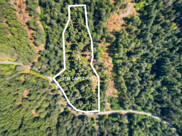 1795 Cape Drive - Bowen Island Land for Sale(R3014777)