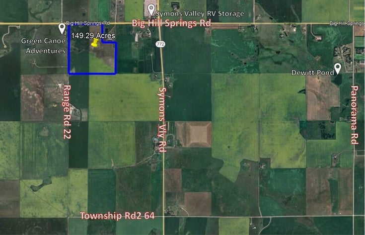  Big Hills Spring Road Rge 22   - Other Industrial Land for Sale(A2243406)