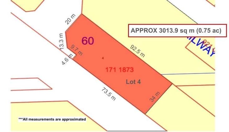 200 South Railway Avenue E - Downtown Drumheller Commercial Land for Sale(A2145569)