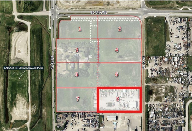 7721 40 Street NE - Saddleridge Industrial Industrial Land for sale(A2147215)