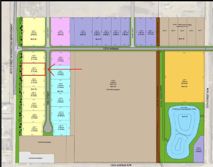 1204 19 Street  - Other Industrial Land for sale(A2160103)