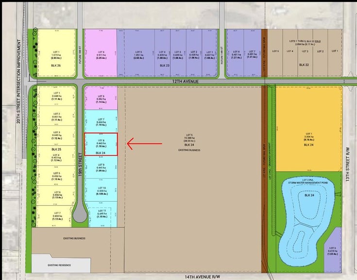 1205 19 Street  - Other Industrial Land for sale(A2161043)